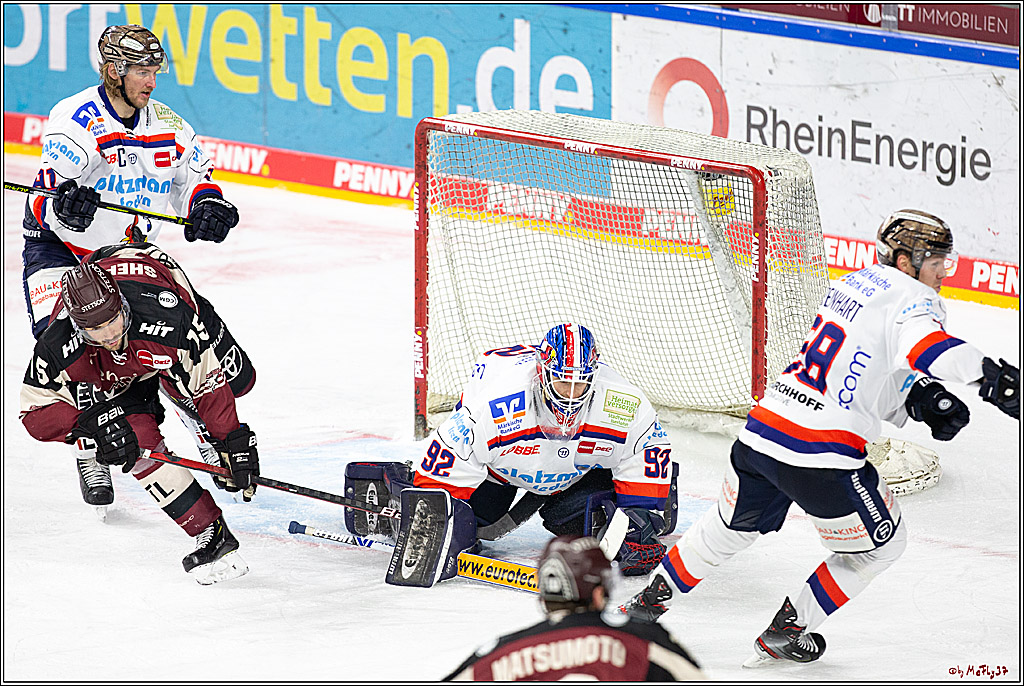 PENNY DEL;  Koelner Haie - Iserlohn Roosters; Koeln, 02.03.2021